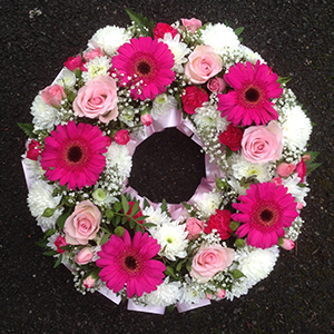 Pink Wreath Ring Tribute